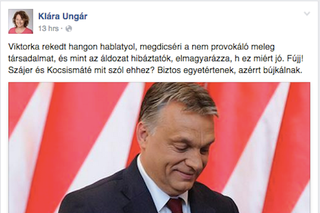 Illustration for article titled Ungár Klára nyilvánosan lemelegezte Szájer Józsefet és Kocsis Mátét